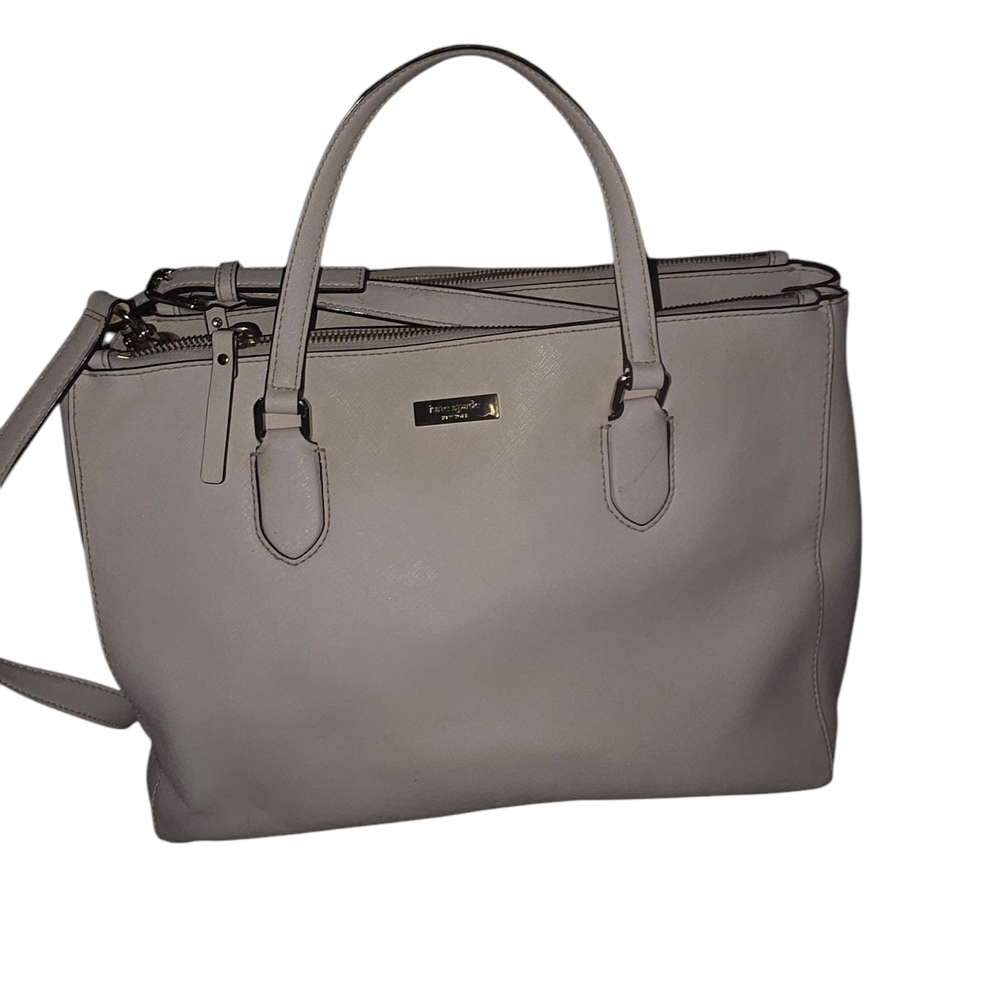 Kate Spade Pink Leather Tote Bag